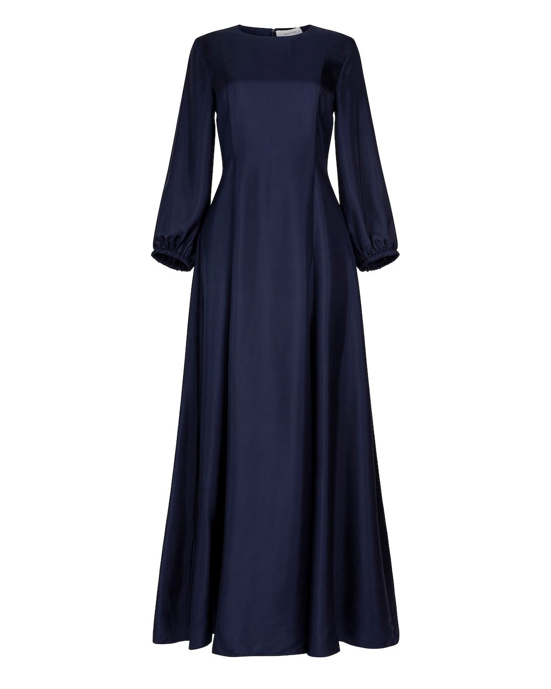 Chloe - Midnight Navy Silk Twill Dress