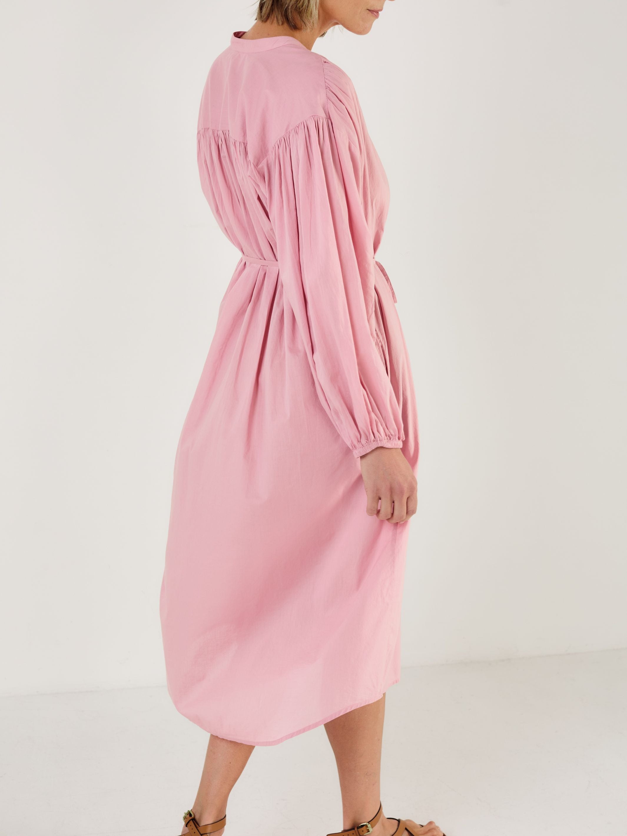 Como - BLUSH Cotton Voile Dress - Mondo Corsini