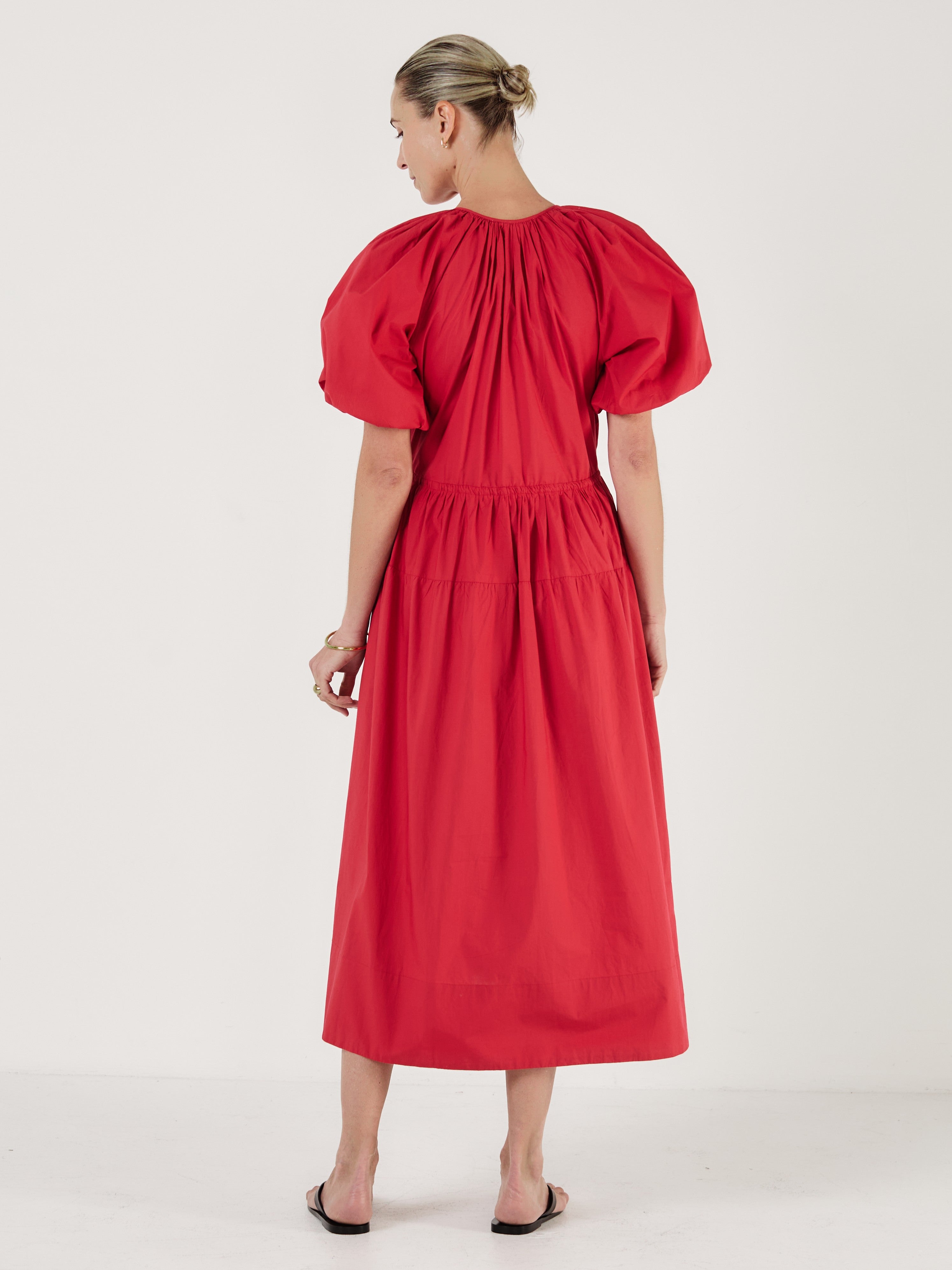 Esmeralda - ROSSA Cotton Dress - Mondo Corsini