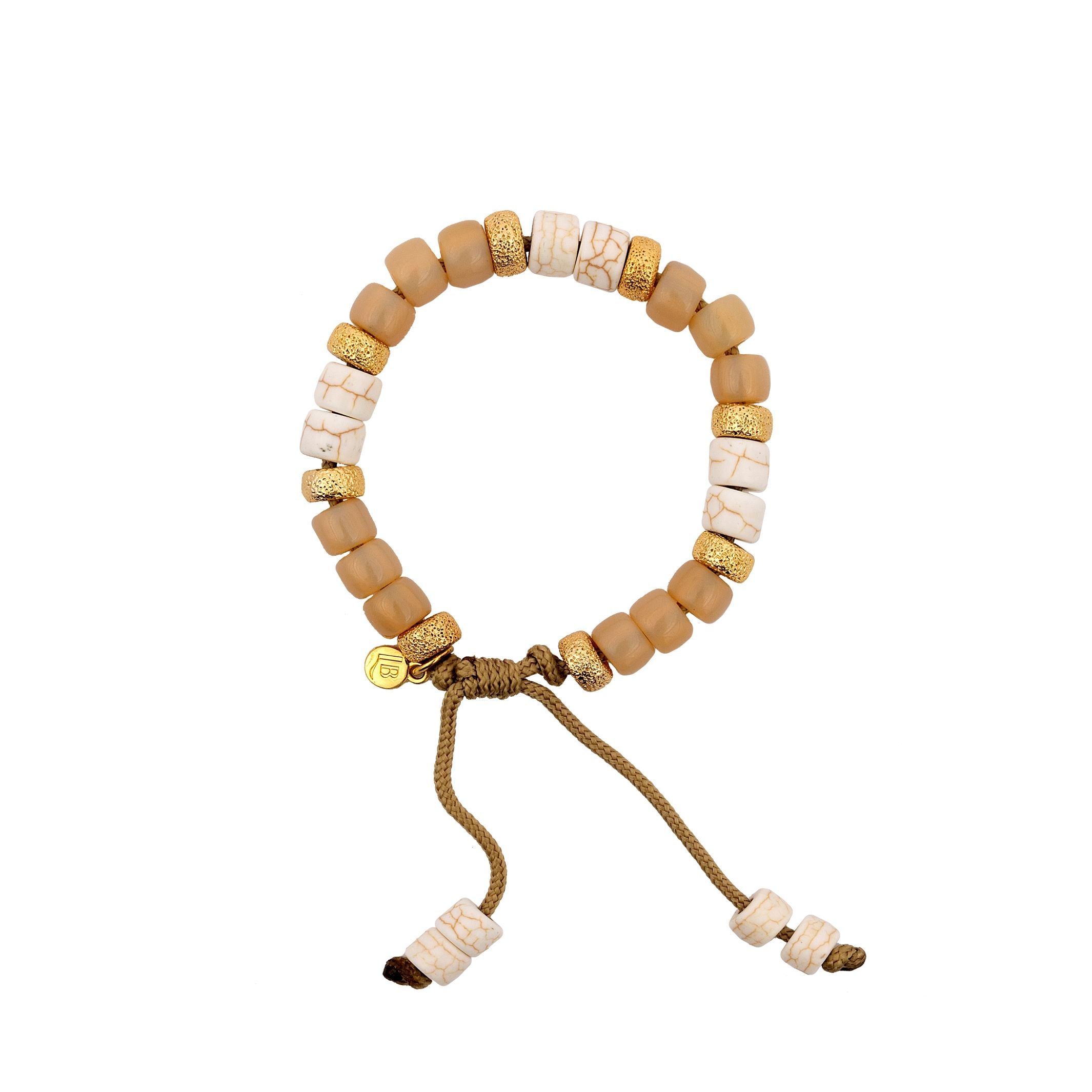 Nude Gemstone Bracelet - Mondo Corsini