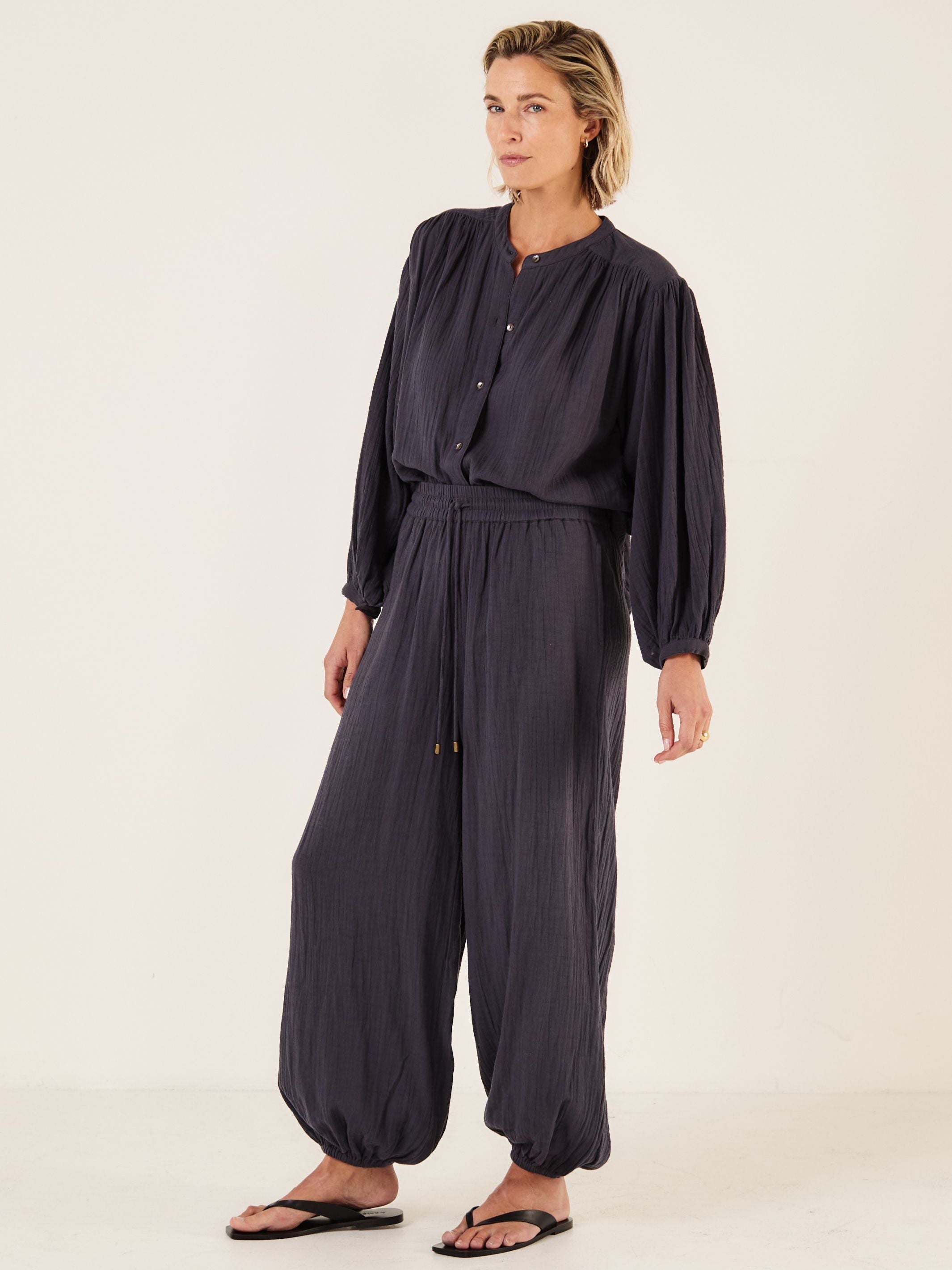 HAREM - Midnight Gauze Trouser - Mondo Corsini