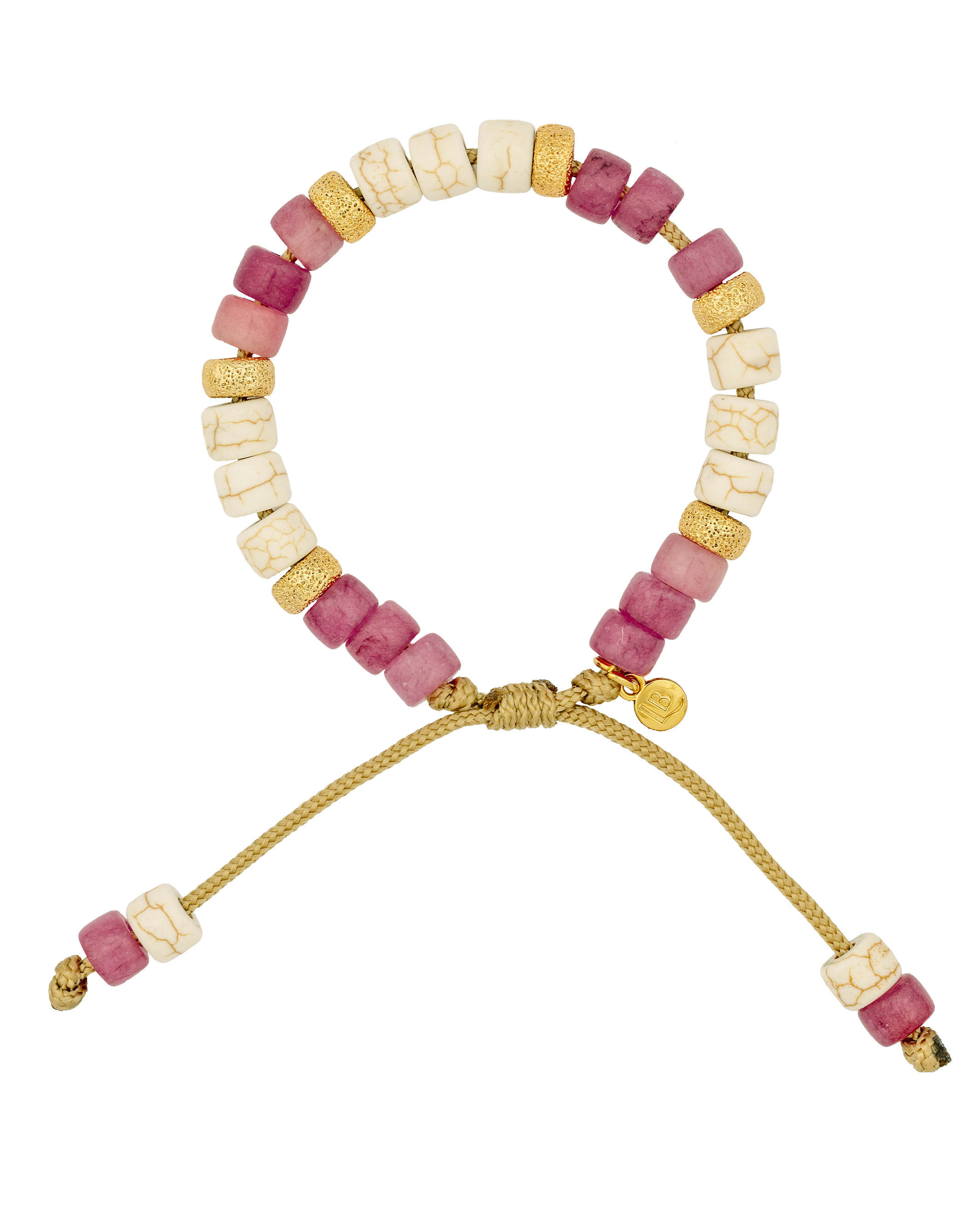 Raspberry Gemstone Bracelet - Mondo Corsini