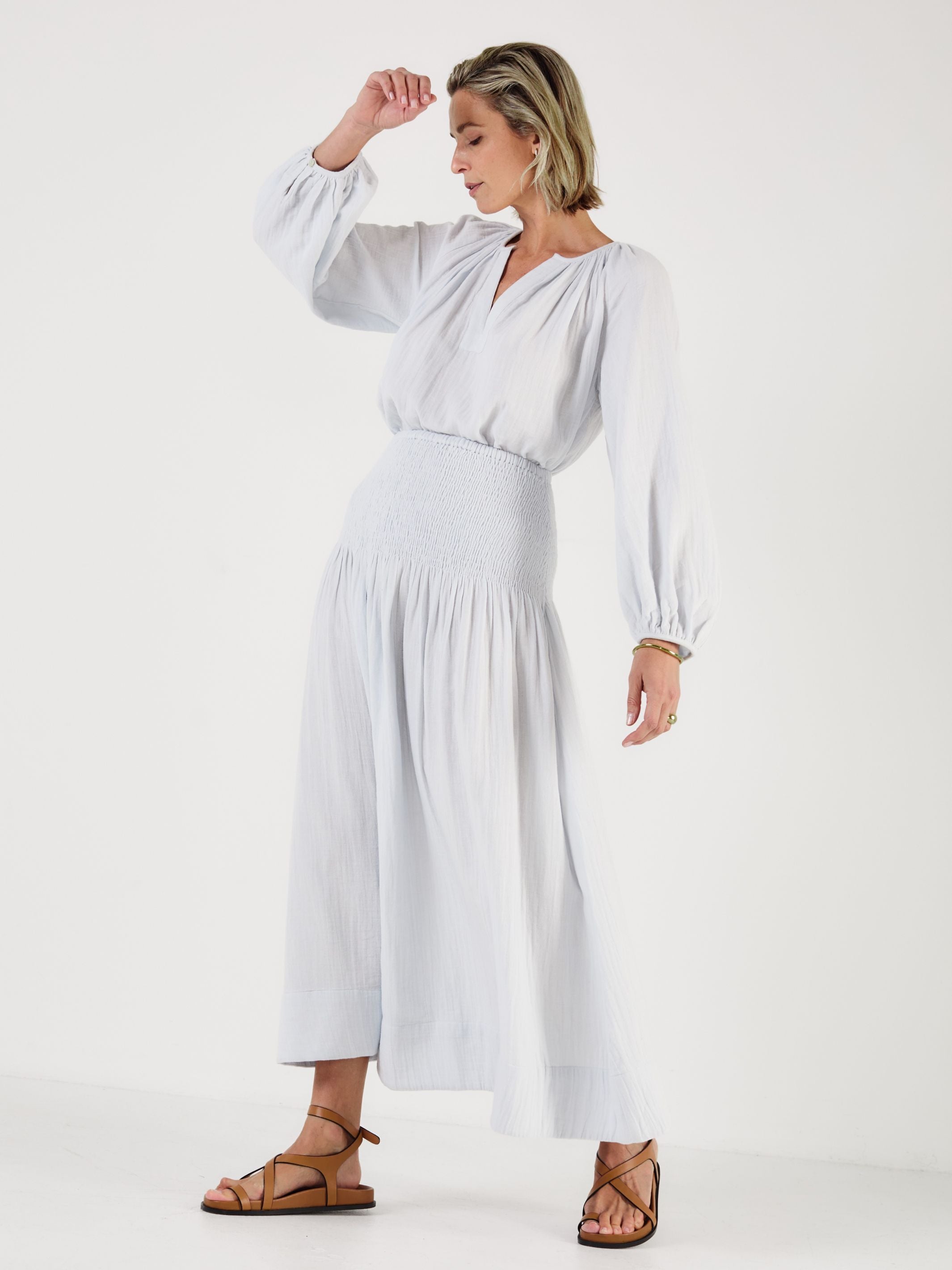 SULA - CLOUD Cotton Skirt - Mondo Corsini