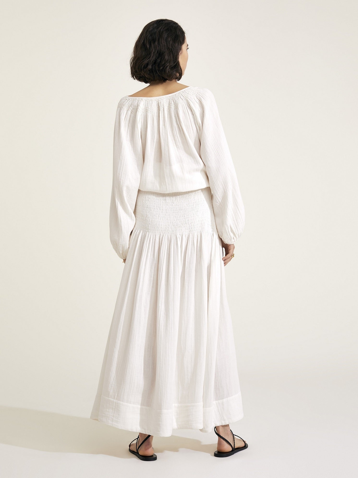 SULA - Panna Cotton Skirt - Mondo Corsini