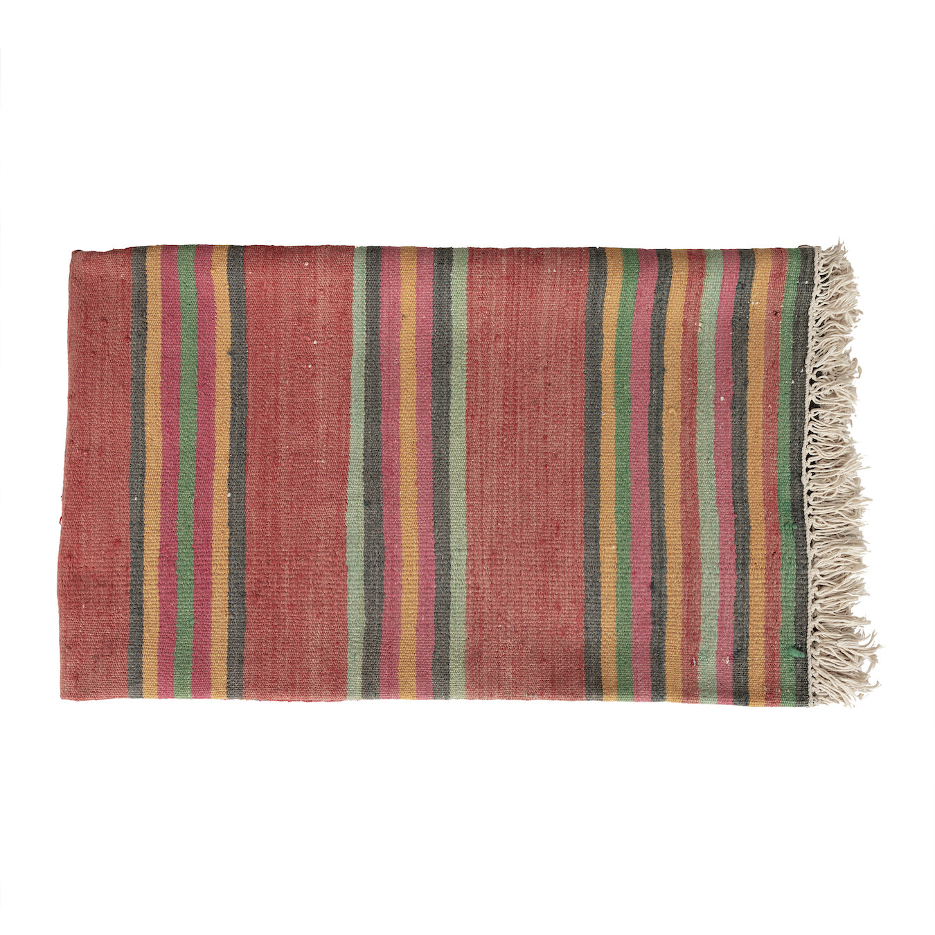 Vintage Woven Striped Rug