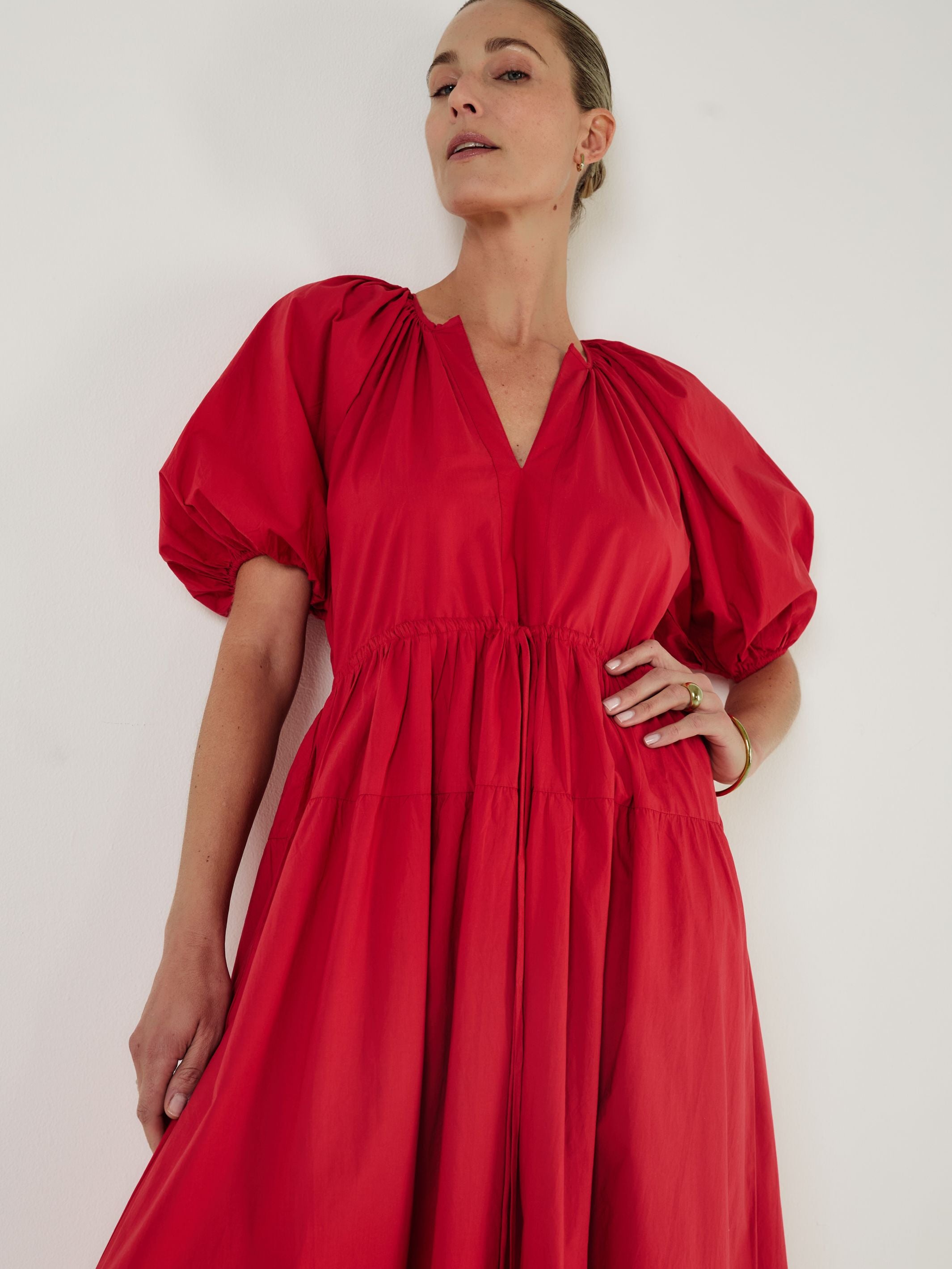 Esmeralda - ROSSA Cotton Dress - Mondo Corsini