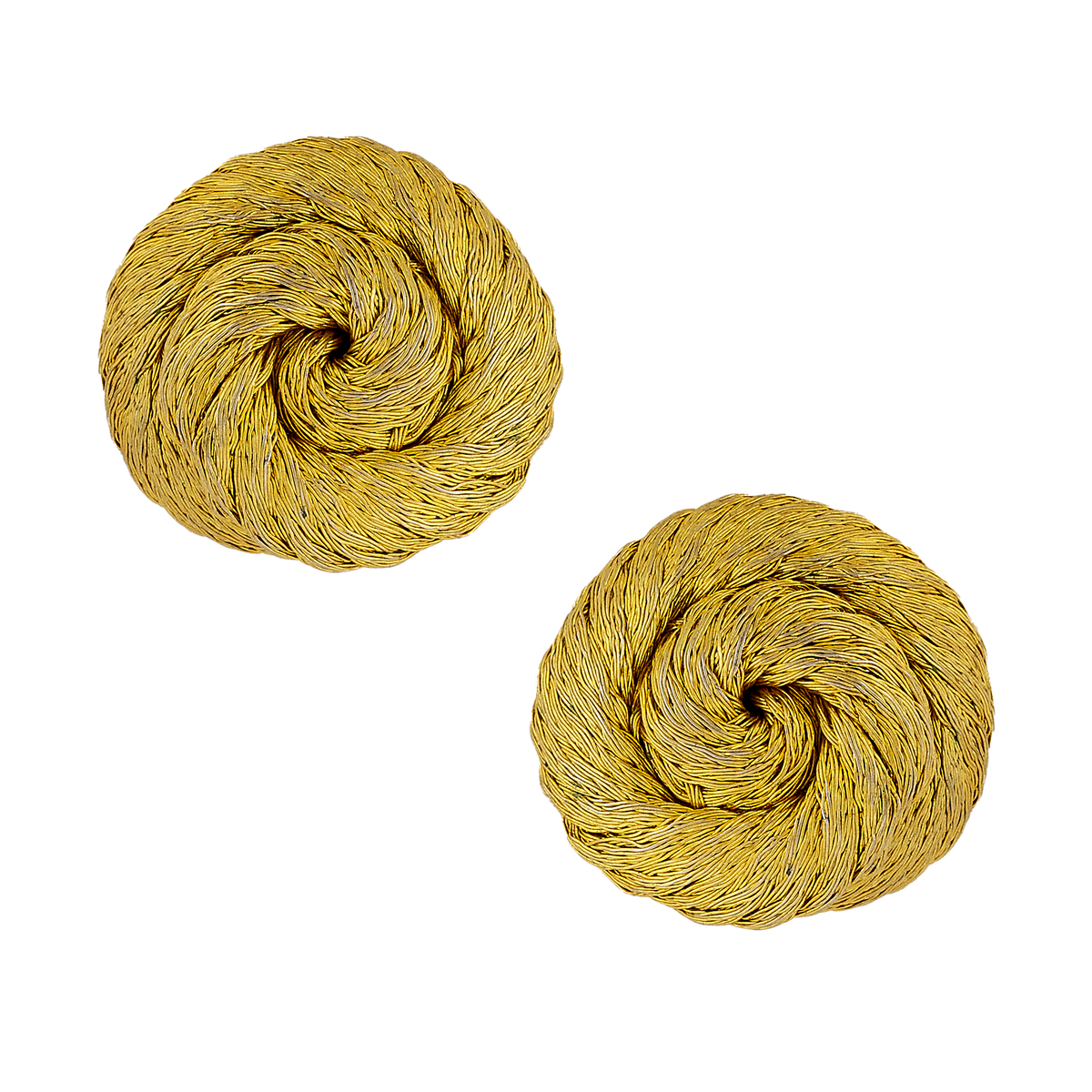 Vintage Thread Twist Earrings