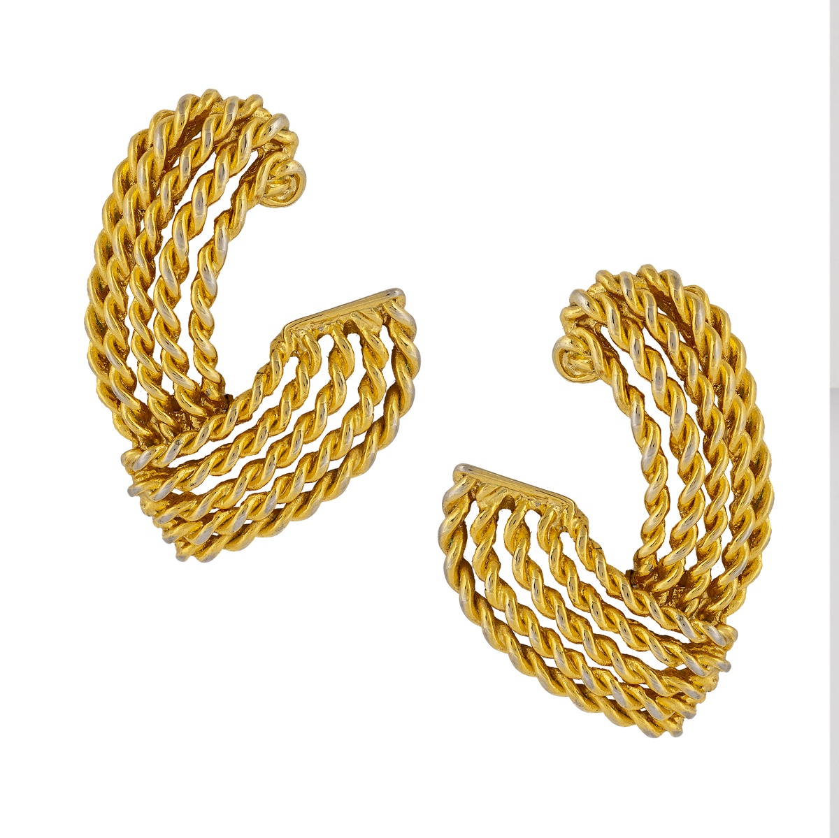 Vintage Multi Rope Earrings