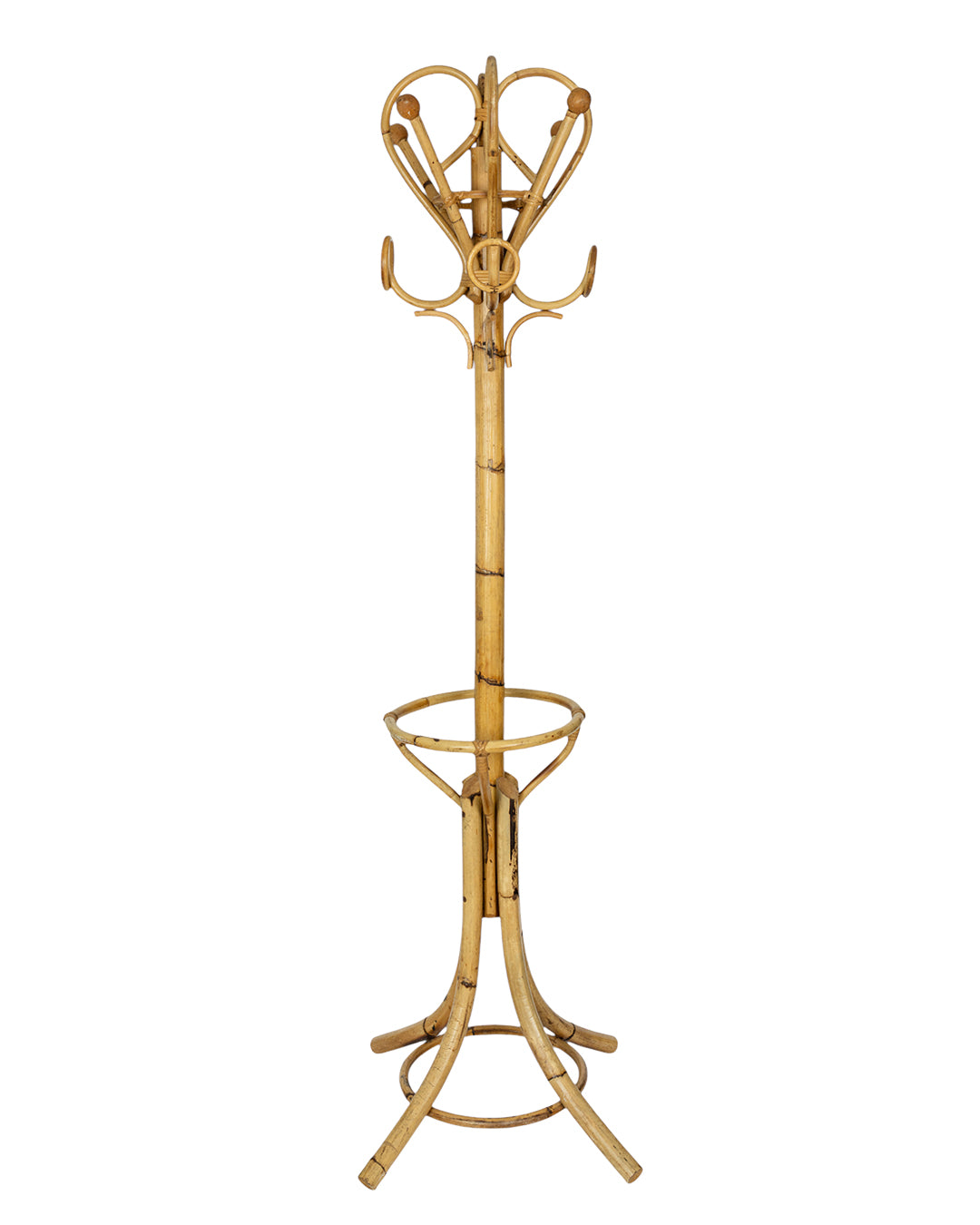 Vintage Bamboo Hat Stand