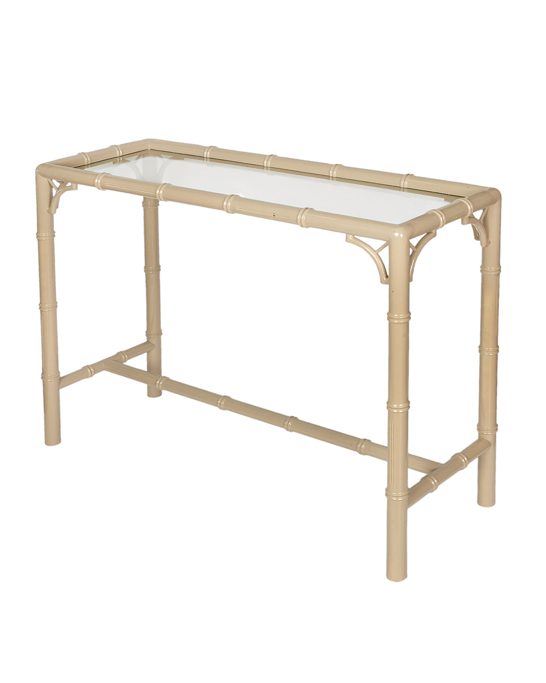 Vintage Bamboo Console