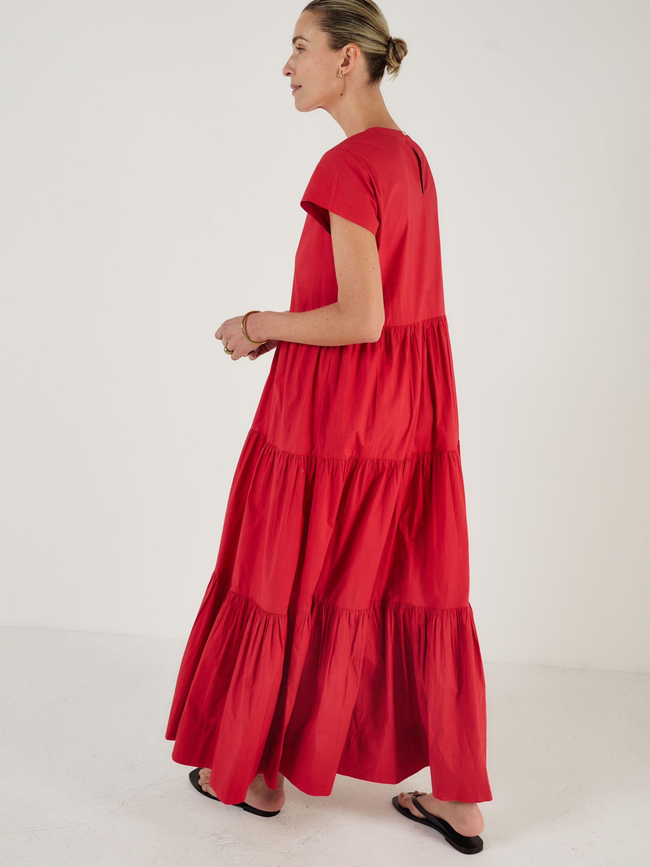 Sorrento - ROSSA Cotton Dress - Mondo Corsini