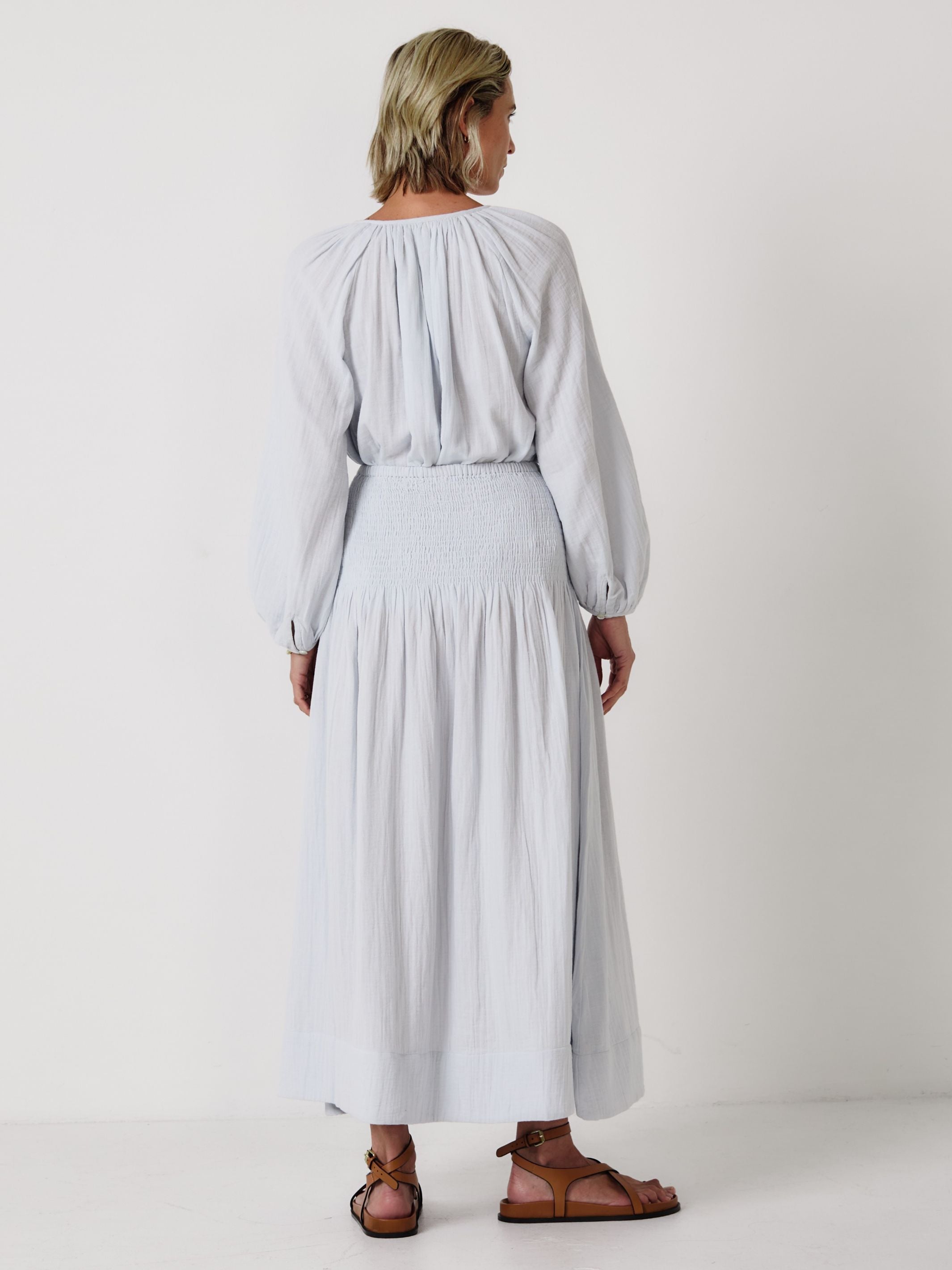 SULA - CLOUD Cotton Skirt - Mondo Corsini